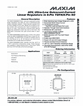 DataSheet MAX15007A pdf